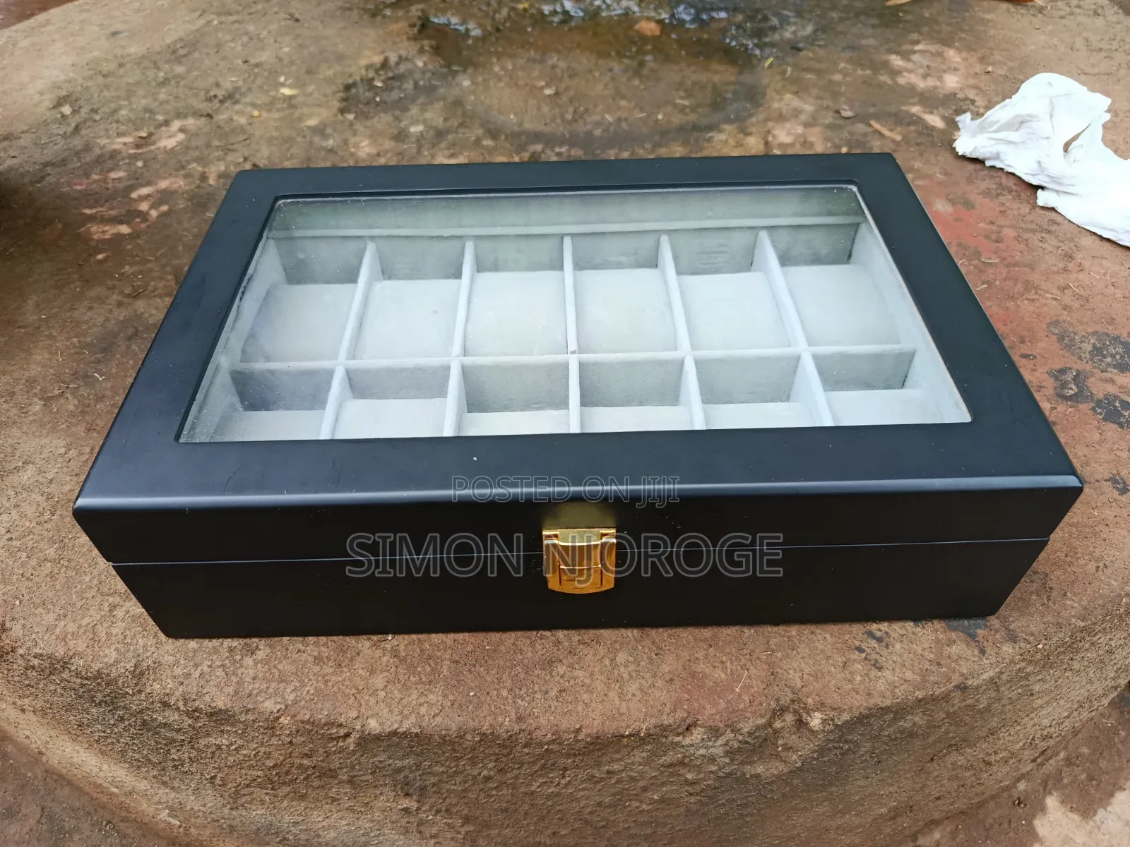 24-Slot Watch Organizer (12-Slot Also Available)