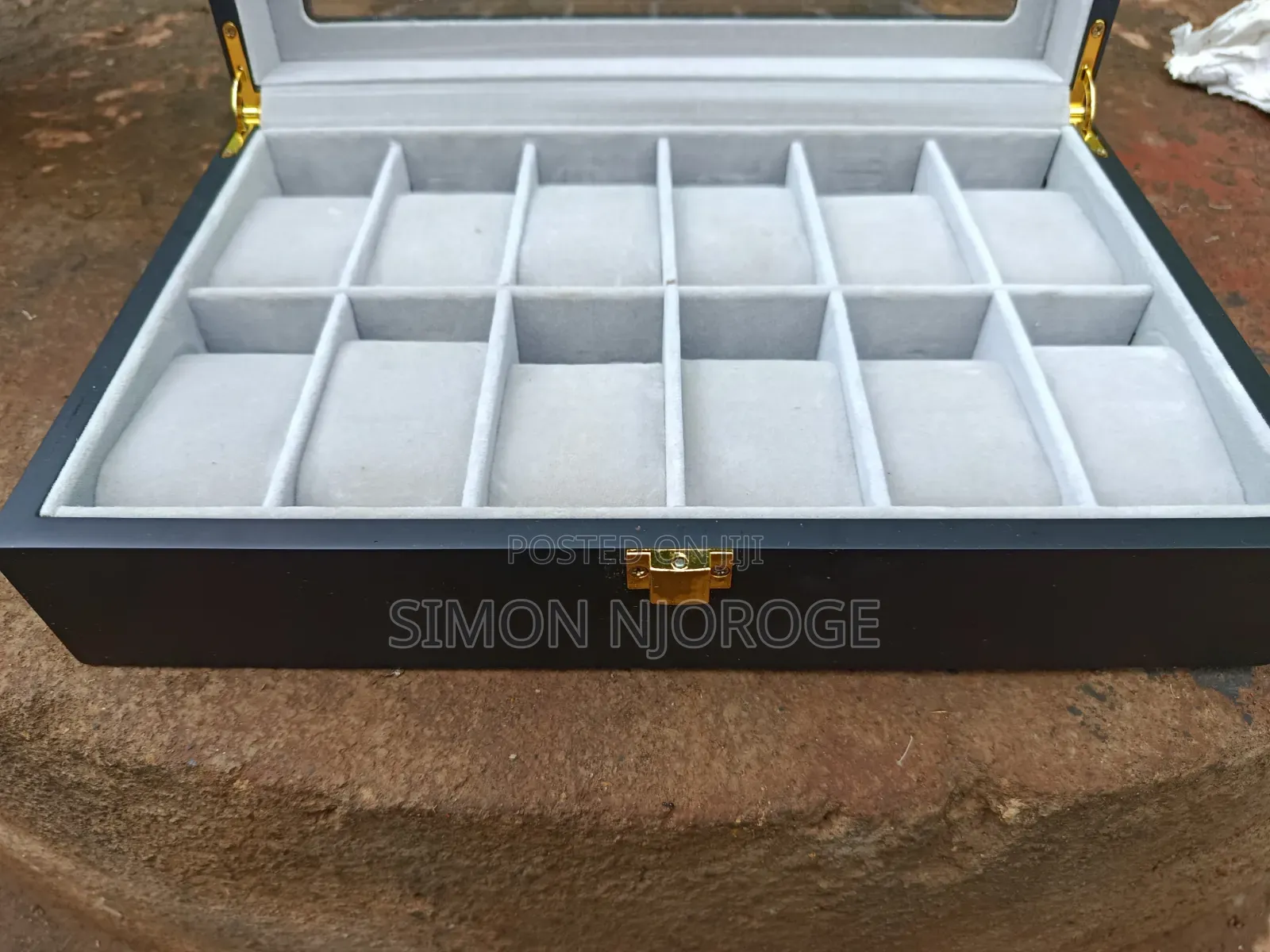24-Slot Watch Organizer (12-Slot Also Available)