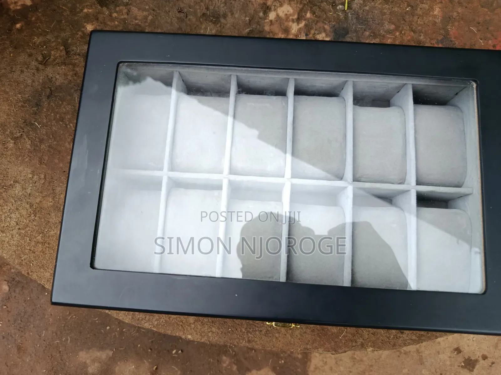 24-Slot Watch Organizer (12-Slot Also Available)