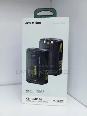 Green Lion Xtreme 20 Power Bank 20000mAh PD 22.5W