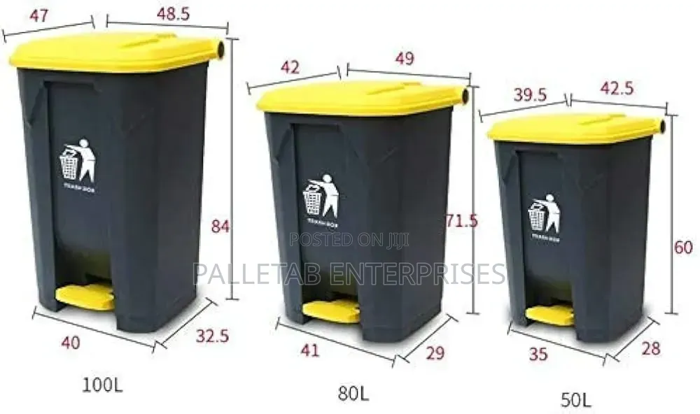 Big Capacity Pedal Bins