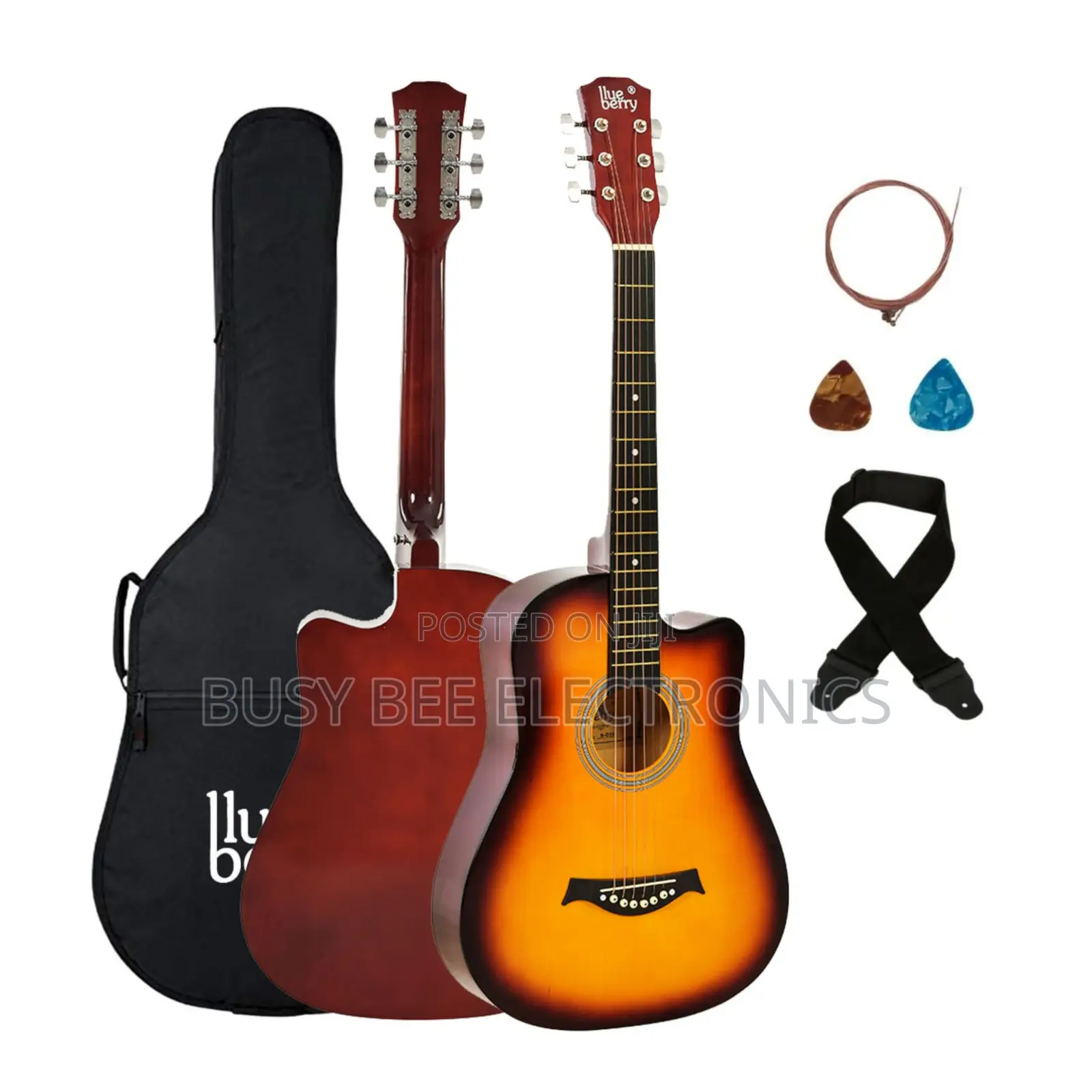 6 Strings Acoustic Guitar, Expertly Designed for Beginners, Students,
