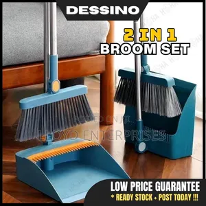 *2in1 Dust Pan Comb Cleaning Brush Set