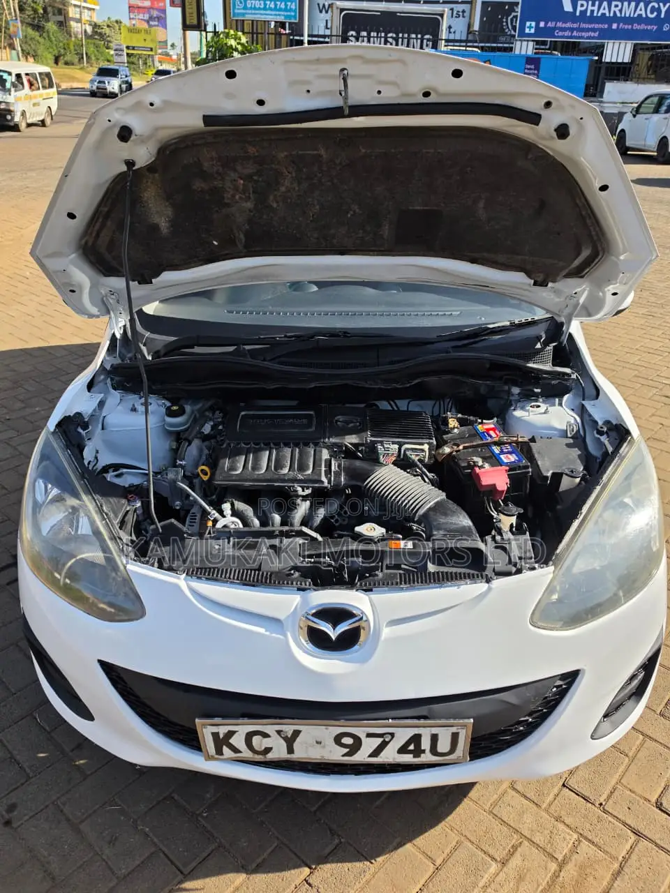 Mazda Demio 2012 White