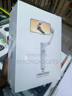 M1 3-Axis Smartphone Gimbal Stabilizer With Face Tracking