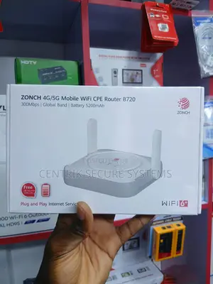4g/5g GSM ROUTER 5200mAh Battery 300Mbps WiFi-6 2 External Antenna