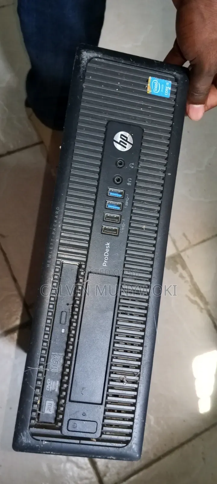 Desktop Computer HP ProDesk 600 G1 4GB Intel Core i5 HDD 512GB
