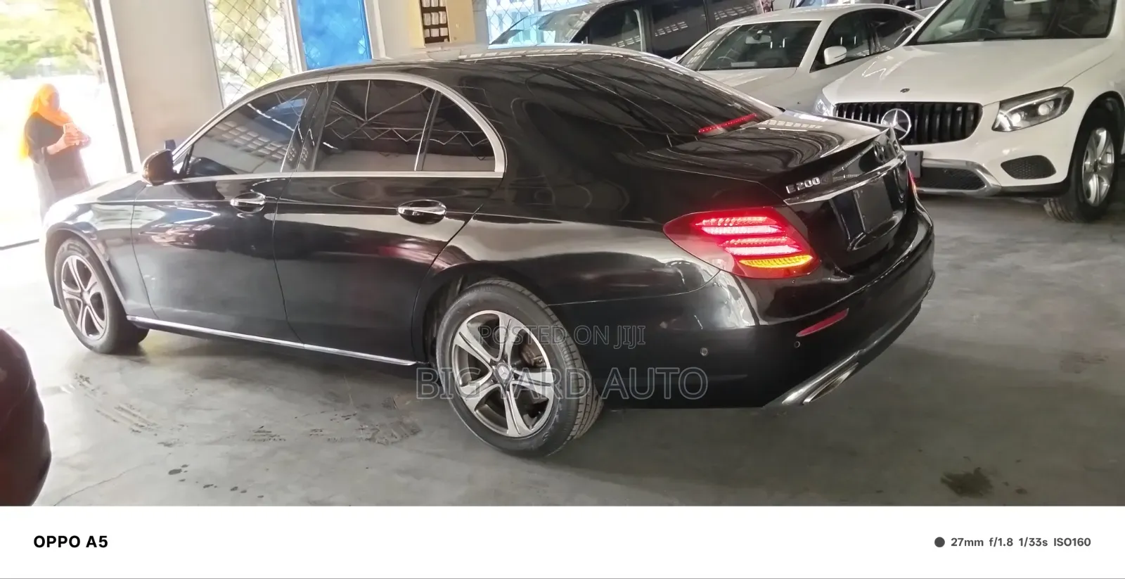 Mercedes-Benz E200 2017 Black
