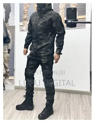 Military Tactical Jacket With Pants