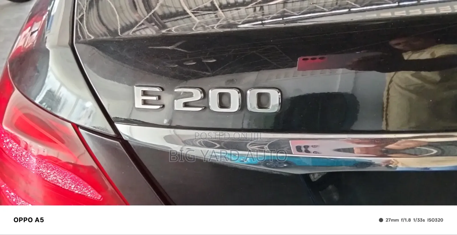 Mercedes-Benz E200 2017 Black