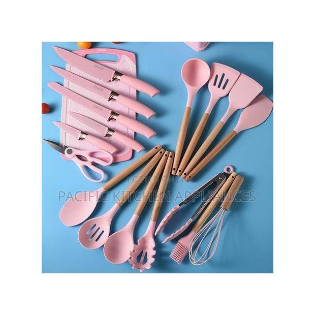 19-Piece Silicone Spoon Set - main view