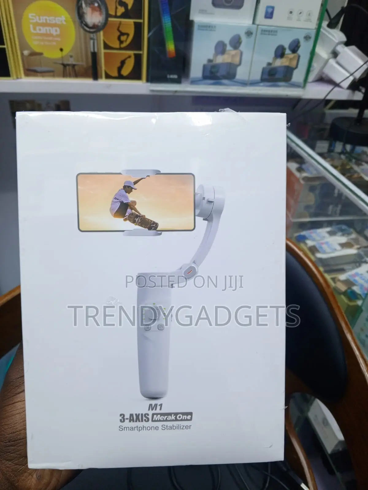 M1 3-Axis Handheld Phone Gimbal With Mini Tripod