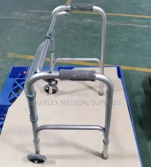 Foldable, Height Adjustable Walker With Wheels - For Smooth Movement