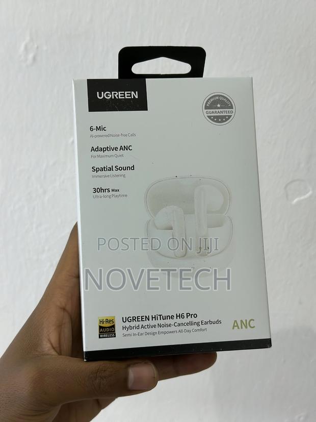 UGREEN WS203 HiTune H6 Pro | Active Noise-Cancelling Wireless Earbuds