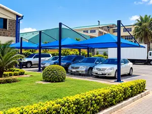 Parking Shades Kenya | Strong Steel Frame & 10Year Shade Net Guarantee