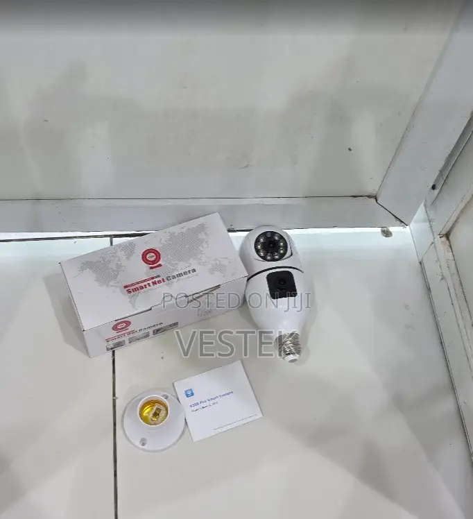 V380 Pro Smart Net Bulb Camera – 1080P Wireless CCTV Security Camera