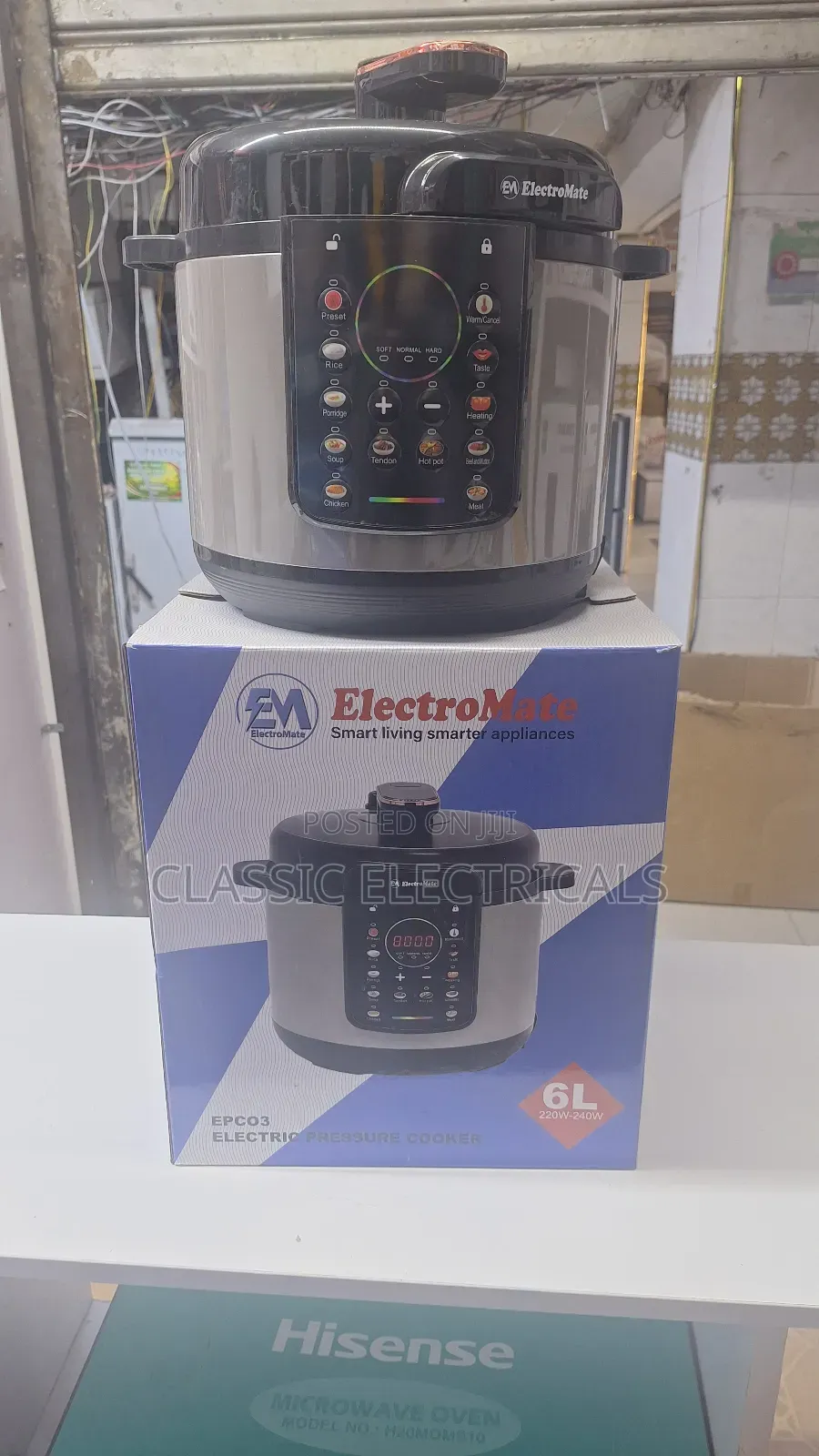 6 Litres Electromate Air Fryer