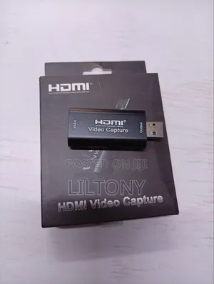USB Capture Card New (Black)