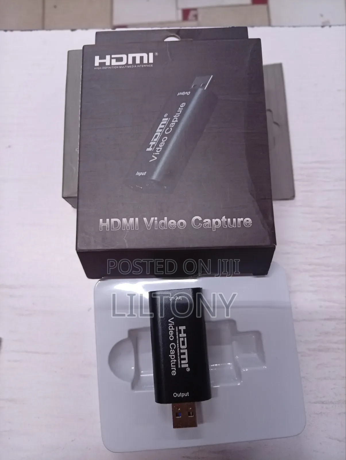 USB Capture Card New (Black)