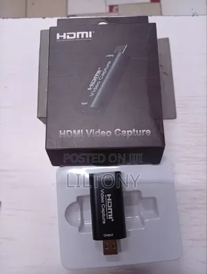 USB Capture Card New (Black)