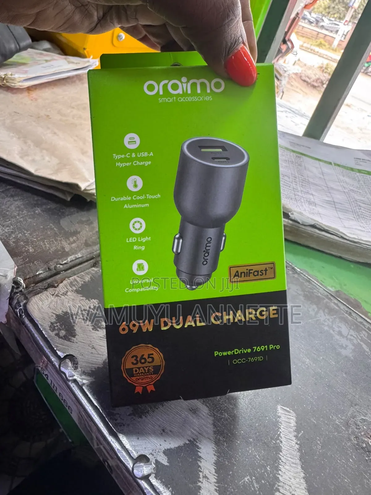 Oraimo Dual USB Car Charger