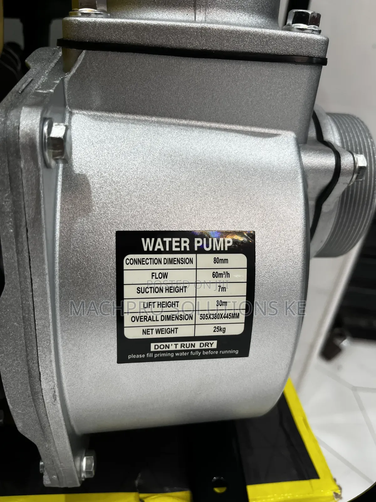Daichi 7hp Water Pump