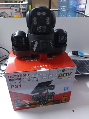 Triple Lens 4G Security Camera With Alarm for Smart Home Safety