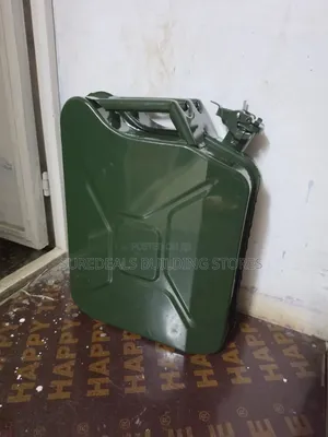 Strong Metallic Fuel Jerry Can (20L Capacity)