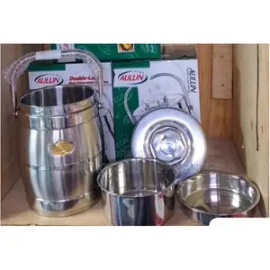 3.2L Hand Pan Food Pot With Vegetables and Soup Layer