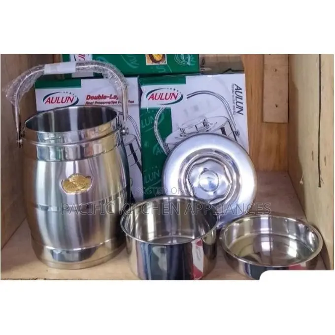 3.2L Hand Pan Food Pot With Vegetables and Soup Layer
