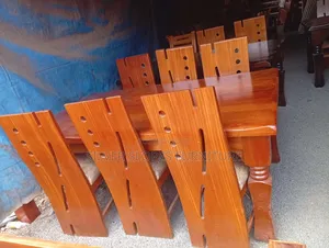5- Hardwood (Mahogany) Dinning Table.