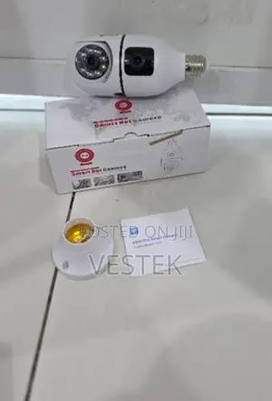 Dual V380 Pro Light Bulb Camera 1080P HD WiFi PTZ Security CCTV Camera
