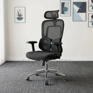 Lumbar Support High-Back Chair