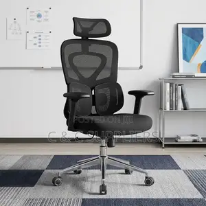 Lumbar Support High-Back Chair
