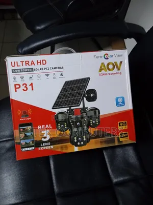 4G Triple Lens CCTV Camera With Alarm for Home and Farm Security