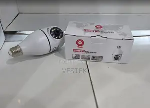 V380 Pro Single Lens Light Bulb Security Camera 2mp Wireless WiFi PTZ