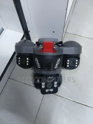 Outdoor 4G Triple Lens Security Camera With Built-in Alarm