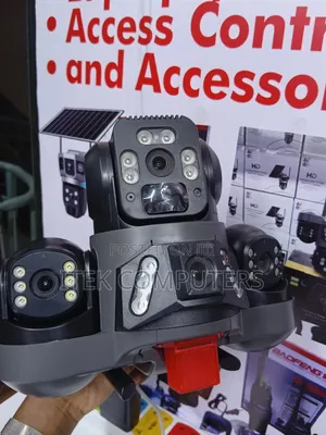Triple Lens 4G CCTV Camera for Wide-Angle Smart Security Monitoring