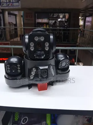 Smart Outdoor Triple Lens 4G Camera With Security Alarm Features