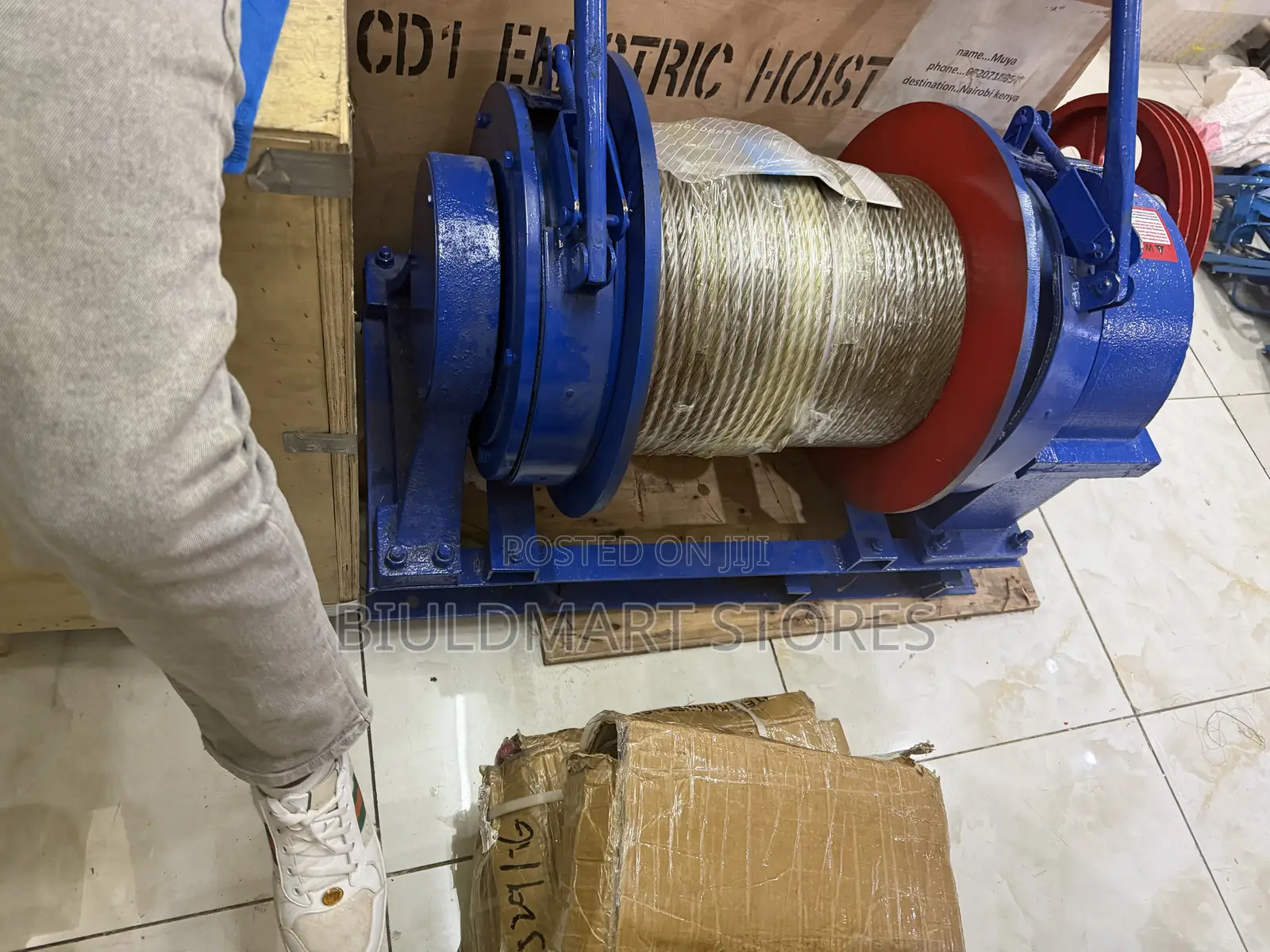 3tone 22hp Diesel Winch Available