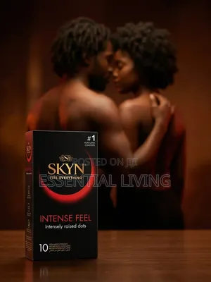 SKYN Intense Feel Non-Latex Intensley Dotted Condoms Extra Ribbed