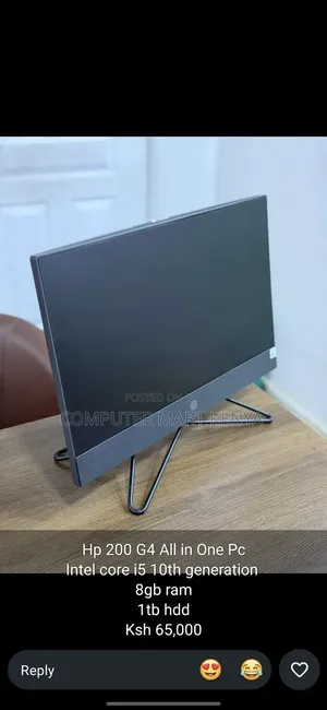 Desktop Computer HP 290 G4 All-in-One 8GB Intel Core i5 HDD 1T