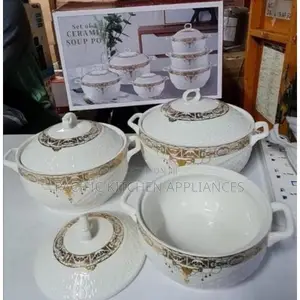 3 Set Soup Pots.