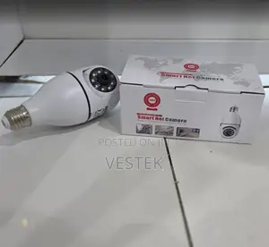 V380 Pro Single Lens Smart Net Light Bulb CCTV Camera – 1080P HD WiFi