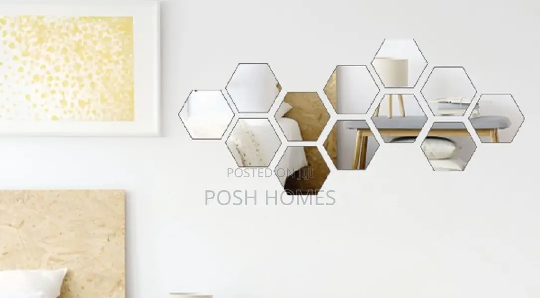 Modern Décor Without the Hassle of Drilling Mirror