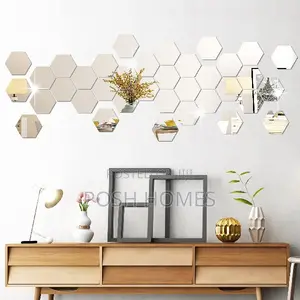 Modern Décor Without the Hassle of Drilling Mirror