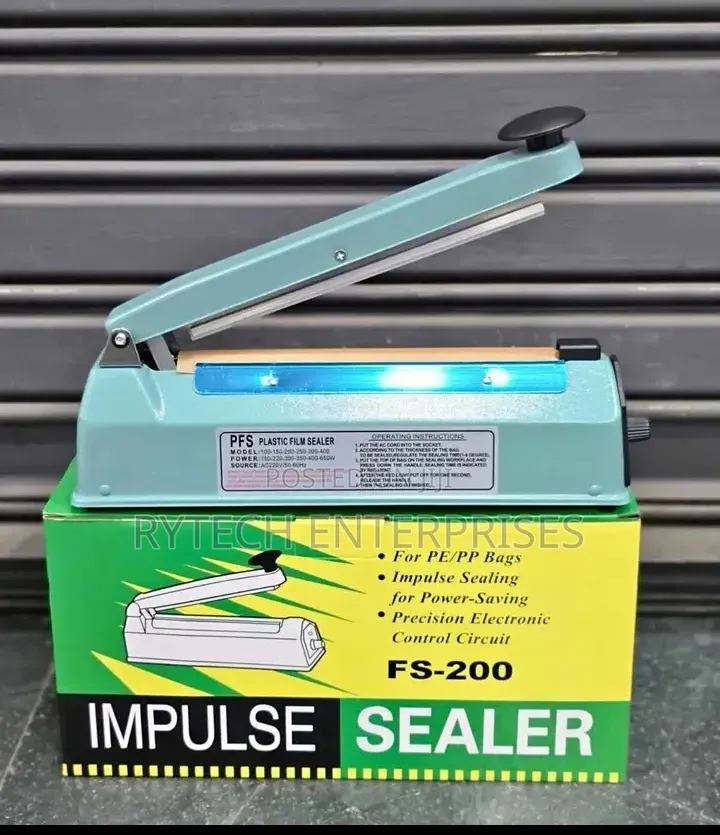 200mm Metallic Impulse Sealer