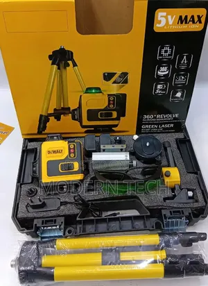 DeWalt Professional 360° Green Laser Level | High Precision