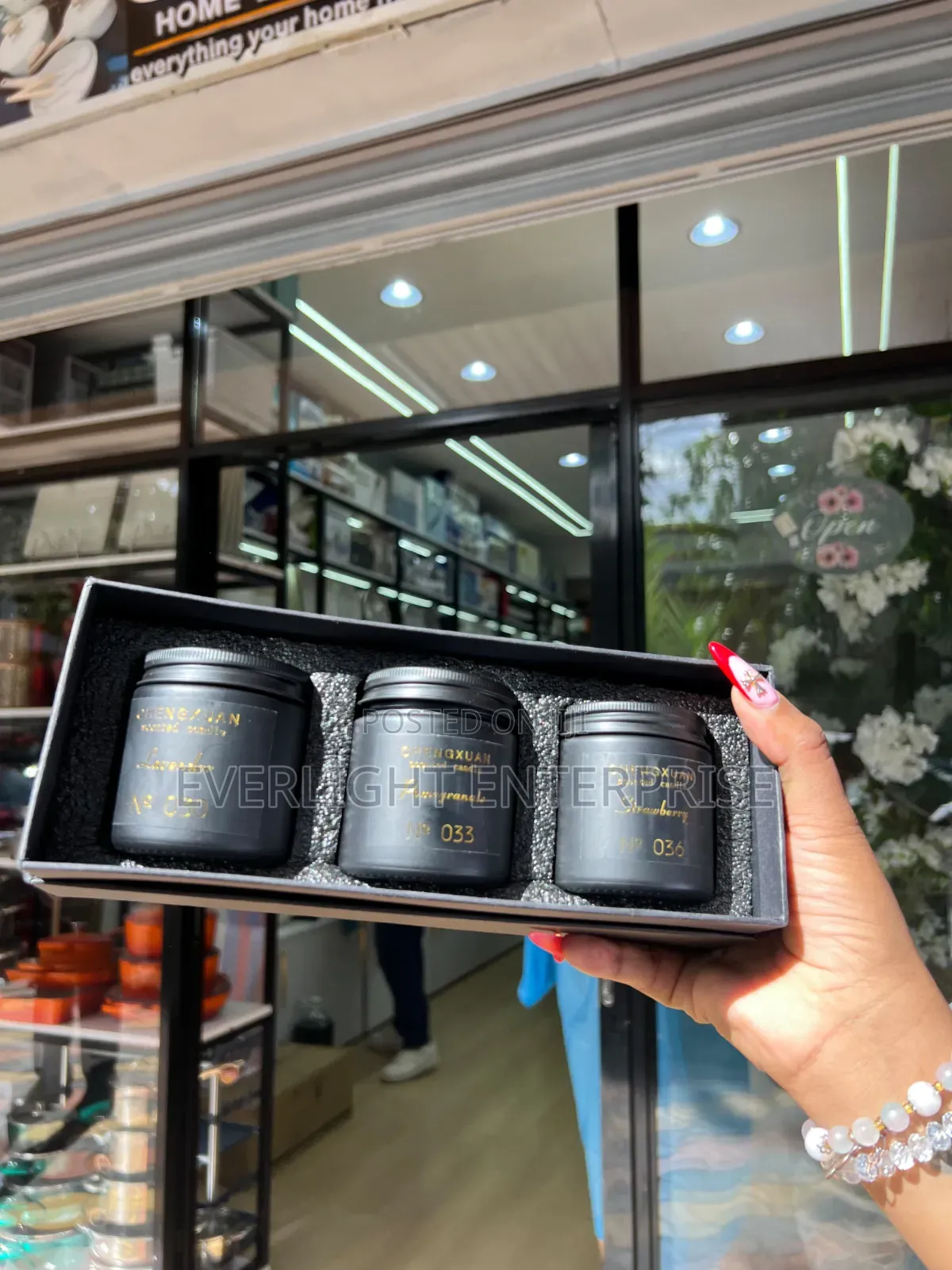 3pcs Scented Candles