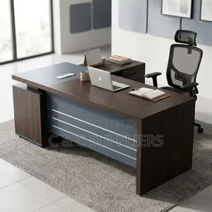 1800mm L-Shaped CEO's Work Table